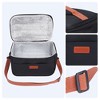 REGALWOVEN Leakproof Insulated Reusable Adjustable Shoulder Strap Lunch Bag 10.2 x 6.7 x 7.1 Inches - 3 of 4