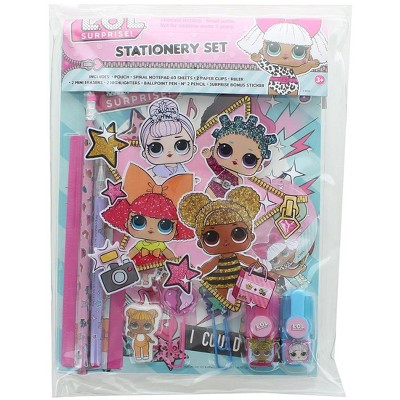lol deluxe stationery set