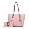 MKF Collection Ximena Women’s Tote Bag with matching Wristlet Wallet by Mia K - 2 of 4