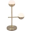 Zuo Waterloo Table Lamp White & Bronze - 2 of 4