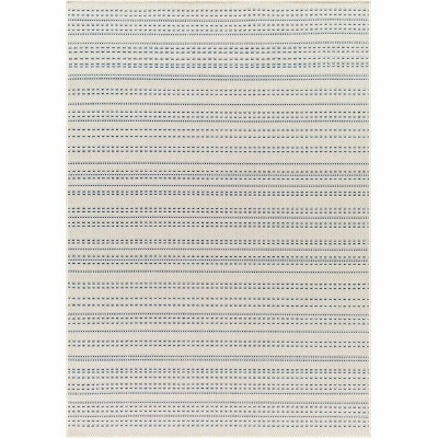 Hauteloom Galen Blue & Cream Area Rug