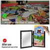 2 Packs Kids Art Frames Front Opening Holds 150 Sheets A4 Kids Artwork Frames Changeable | Kids Artwork Display Storage for Children Drawing Crafting - 2 of 4
