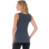 Rekucci Women's Travel in Style Essential Scoop Neck Sleeveless Top – Versatile, Flattering & Wrinkle-Resistant - 3 of 4