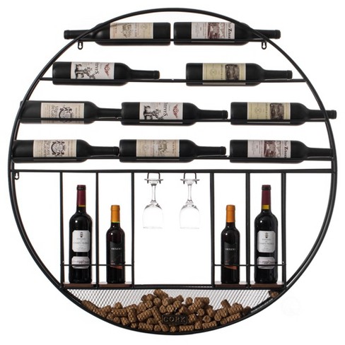 Circle discount wine rack