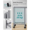 SONGMICS Laundry Basket with Wheels, Rolling Laundry Hamper, Removable Liner, Steel Frame with Handle, Blanket Storage - 4 of 4