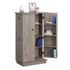 Sauder Sundar Multi Media Storage Cabinet Mystic Oak - 2 of 4