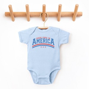 The Juniper Shop Made Free In America Baby Short Sleeve Bodysuit - 1 of 4
