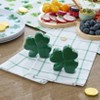 The Lakeside Collection St Patrick's Shamrock Tabletop Collection Plates or Salt and Pepper Set - Shaped Salt and Pepper Shakers - 2 of 2