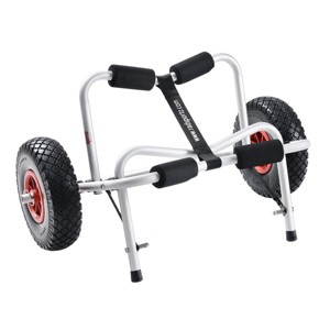 Leisure Sports Rolling Kayak Carrier Cart - 27.5" x 13" x 12", White - 1 of 4