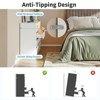 6 Drawer Dresser with Charging Station and LED Lights, Modern Chest of Drawers with Power Outlet - 3 of 4