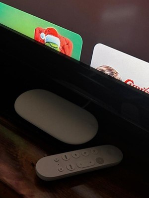 Google TV Streamer 4K with Voice Search Remote - Movies, Shows