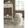 Flora Garden Stool - ACS4527 - Indoor/Outdoor - Safavieh - 2 of 3
