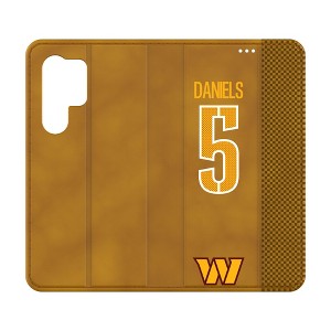NFL Washington Commanders Players Game Tactic Folio Cell Phone Case for Samsung Galaxy - 1 of 4