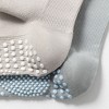 Anna-Kaci Unisex Non-Slip Crew Socks Two-Pack with Gripper Soles and Soft Stretch Fabric - 2 of 2