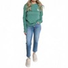Women's Harlee Happy Camper Crewneck - OAT COLLECTIVE S - 3 of 3
