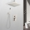 Ceiling Mounted Shower System Combo Set with Handheld and Shower head - 3 of 3