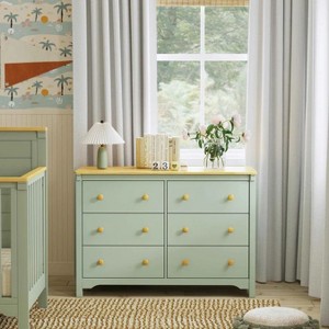 eLite Shea 6-Drawer Dresser Light Sage - 1 of 1