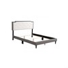 Queen Size Platform Bed with Upholstered Headboard for Bedroom - 4 of 4
