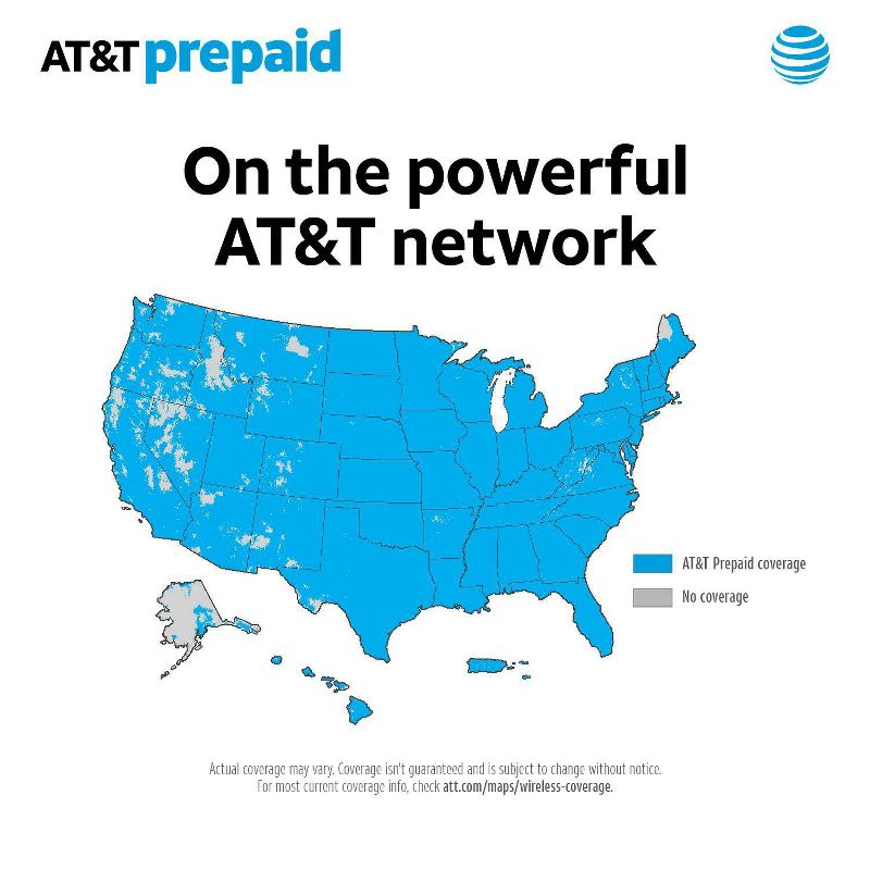 AT&#38;T Prepaid Motivate 4 (32GB) - Blue, 3 of 7