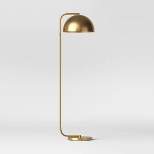 Valencia Dome Floor Lamp Brass (Includes LED Light Bulb) - Project 62™