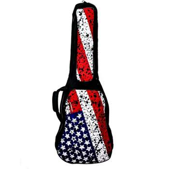ChromaCast USA Flag Graphic Two Pocket Electric Guitar Padded Gig Bag