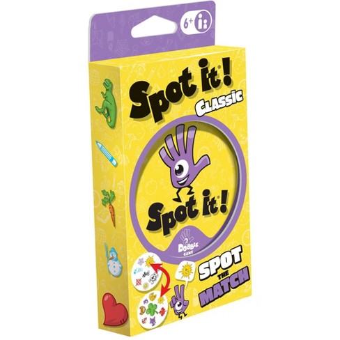 Spot It Junior Animals Family Card Game Asmodee Zygomatic Party Blister Pack Jr 