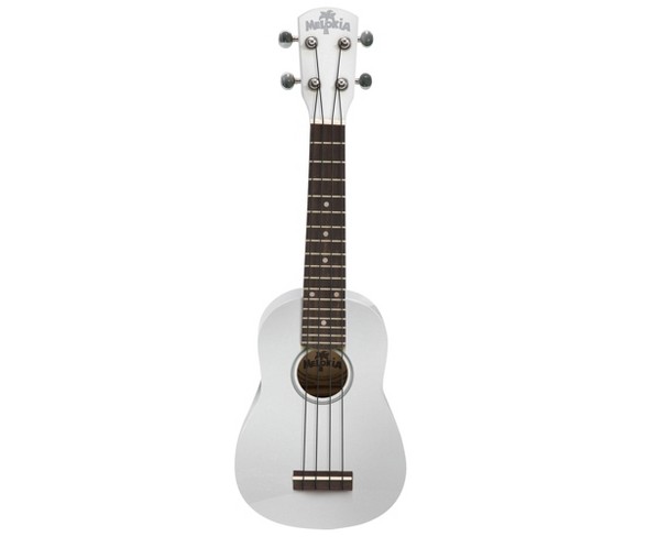 Melokia - Soprano Ukulele - Wild White