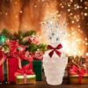 AuldHome Design Jingle Bell Greenery Picks, 3pc Set; Farmhouse Style Christmas Tree Swirl Sprays - 2 of 4