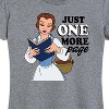 Women's - Disney Princess - Belle One More Page Short Sleeve Graphic T-Shirt - 2 of 4