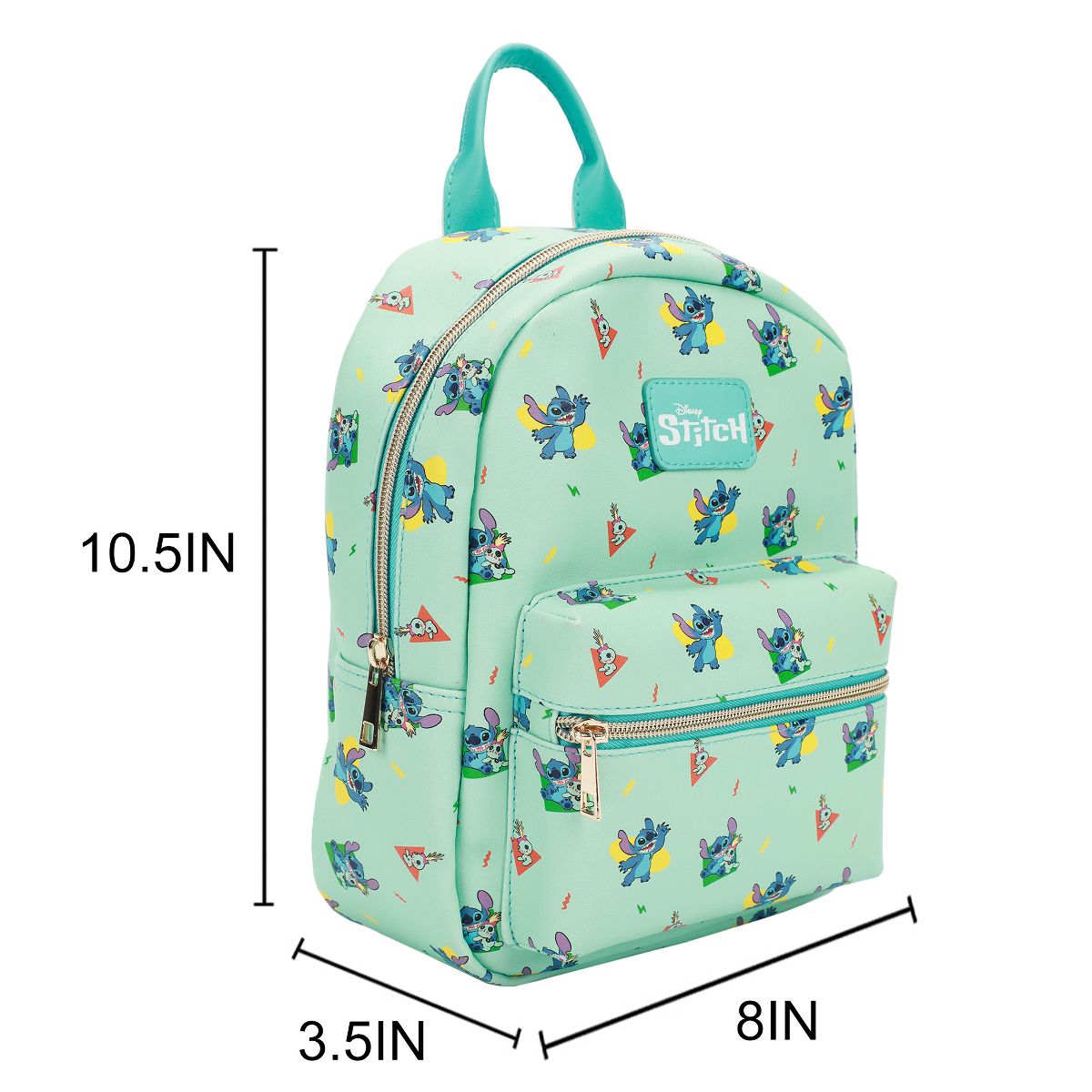 Disney's Stitch And Scrump All-Over Print 10.5" Mini Backpack - thumbnail 3