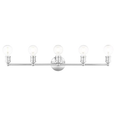 Livex Lighting Lansdale 5 - Light Vanity in  Polished Chrome