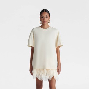 KBB by KAHLANA Women's Oversized Short Sleeve 'The Dwayne Tee' - 1 of 3