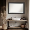 Amanti Art Sloped Beveled Framed Bathroom Vanity Wall Mirror - 4 of 4