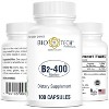 Bio-Tech B2-400 Riboflavin – High Potency Vitamin B2 Supplement – 100 Tablets. - 2 of 4