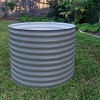 Vego Garden Wide Metal Outdoor Raised Garden Bed 42"x42"x32 - 2 of 4