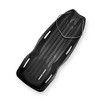Slippery Racer Downhill Xtreme Flexible Adults and Kids Plastic Toboggan Snow Sled for 2 Riders with Pull Rope (3 Pack) - 2 of 4