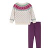 Andy & Evan  Infant  GIRLS SWEATER & JEGGING SET - 2 of 4