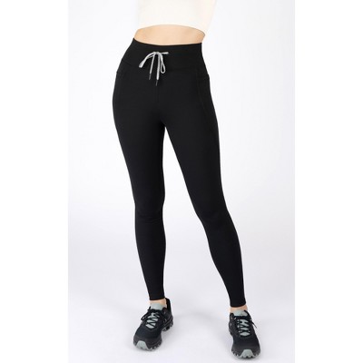 Yogalicious Womens Lux Inversion Power High Waist Full Length Legging -  Black - Medium : Target