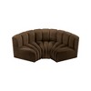 Meridian Furniture,Arc Velvet Modular Sofa - 4 of 4