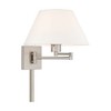Livex Lighting 1 - Light Wall Light in  Brushed Nickel - 4 of 4