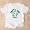 Simply Sage Market S.W.Smiley Earth Day Outline Garment Dyed Tee - 3 of 4