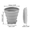 Unique Bargains Collapsible Cups 1 Pc - 2 of 4