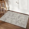 Washable Modern Solid Living Room Rugs, Abstract Indoor Contemporary Floor Carpet for Bedroom Dining Room - 4 of 4