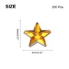 Unique Bargains Craft Embellishments Flat Back Jewelry Making Acrylic Star Rhinestone 200 Pcs - 2 of 4
