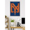 Trends International MLB New York Mets - Logo 25 Framed Wall Poster Prints - 2 of 4