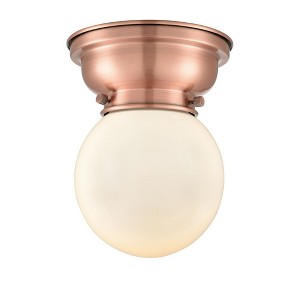 Beacon - 1 Light Flush Mount In Industrial Style-7.15 Inches Tall and 6.25 Inches Wide - 1 of 1