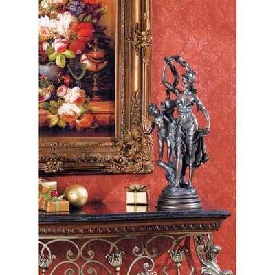 Kensington Hill Maiden and Cupid 27" High Accent Sculpture