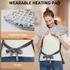 4 Massaging Heating Pad for Back Pain Relief, Neck and Shoulders Electric Heating Pads with Auto Shut Off - 3 of 4
