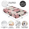 Sweet Jojo Designs Girl Baby Fitted Crib Sheet Peony Floral Garden Black and Pink - 4 of 4
