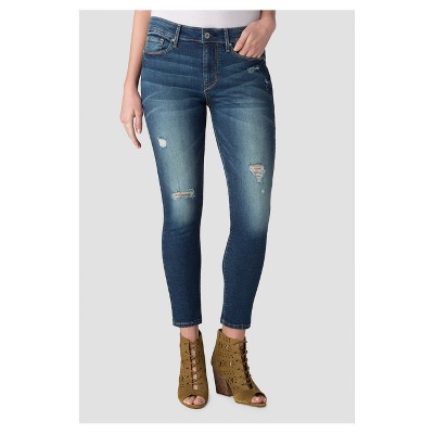 target denizen high rise ankle skinny